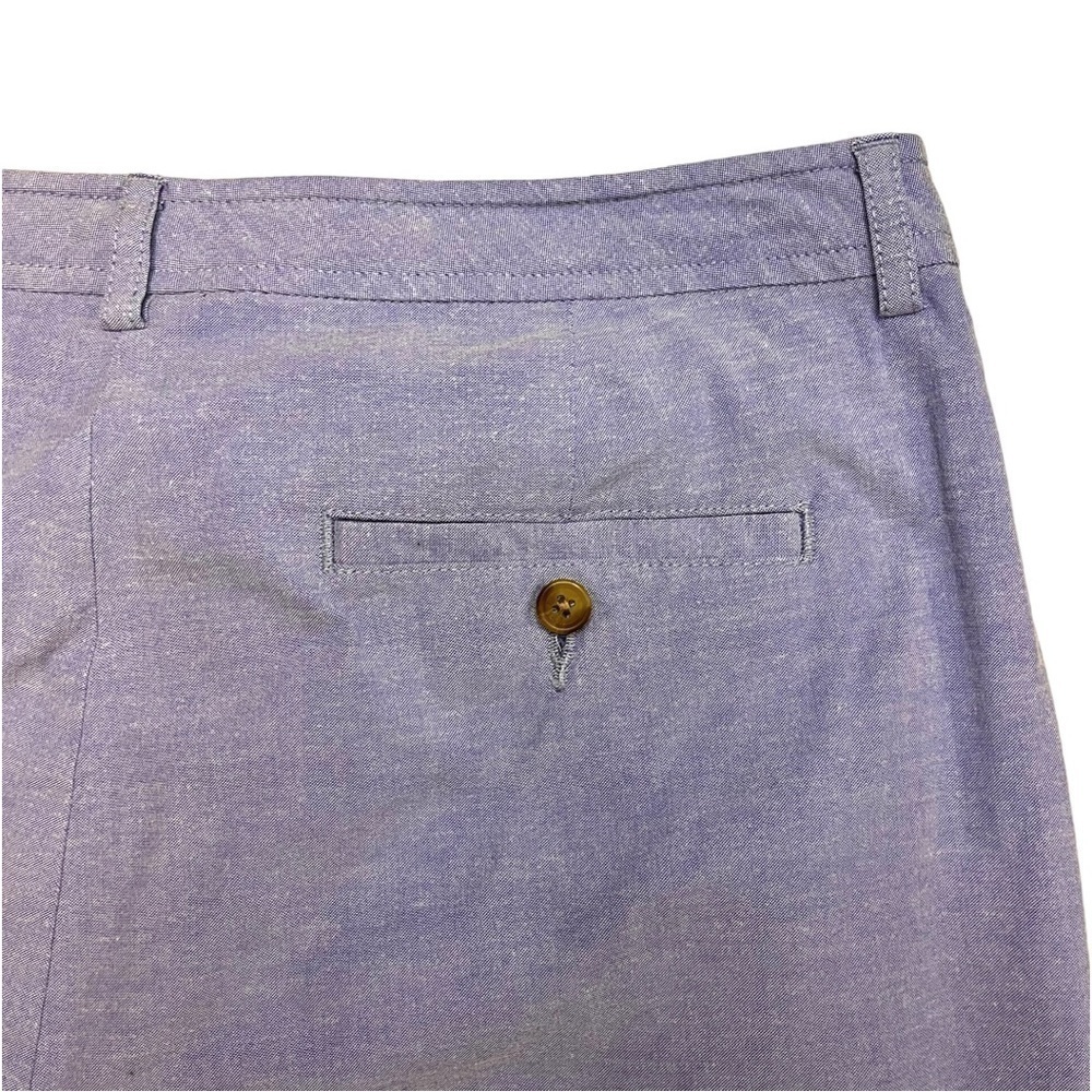 LL Bean Cotton Capri Pants in Blue - Picture 7 of 10